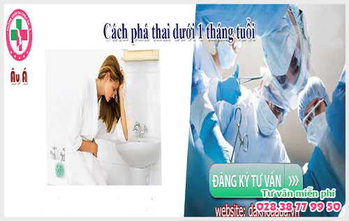 Phá Thai An Toàn Dưới 1 Tháng Tuổi Bằng Cách Nào?