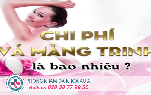 Chi phí vá màng trinh hết bao nhiêu tiền?