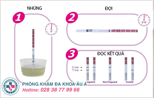 Hướng dẫn đọc que thử thai chính xác
