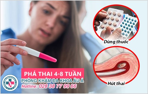 Phá thai từ 4 đến 8 tuần bằng phương pháp nào an toàn?