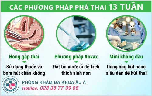 Phá thai 13 tuần bằng phương pháp nào? Có nguy hiểm không?