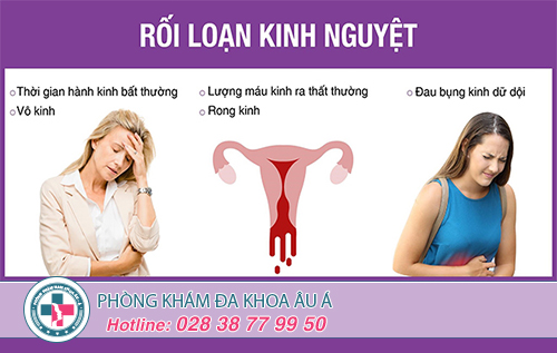 Nguyên nhân rối loạn kinh nguyệt