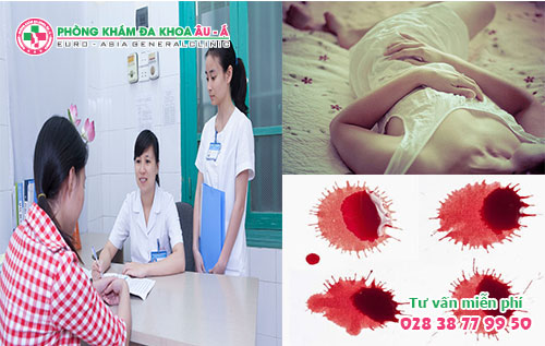 Ra máu khi quan hệ ở nữ giới có sao không?